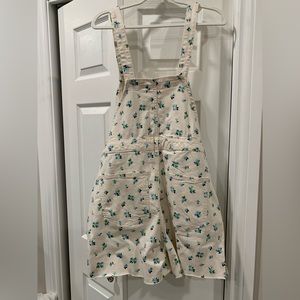Weworewhat floral overalls XL (new with tags)